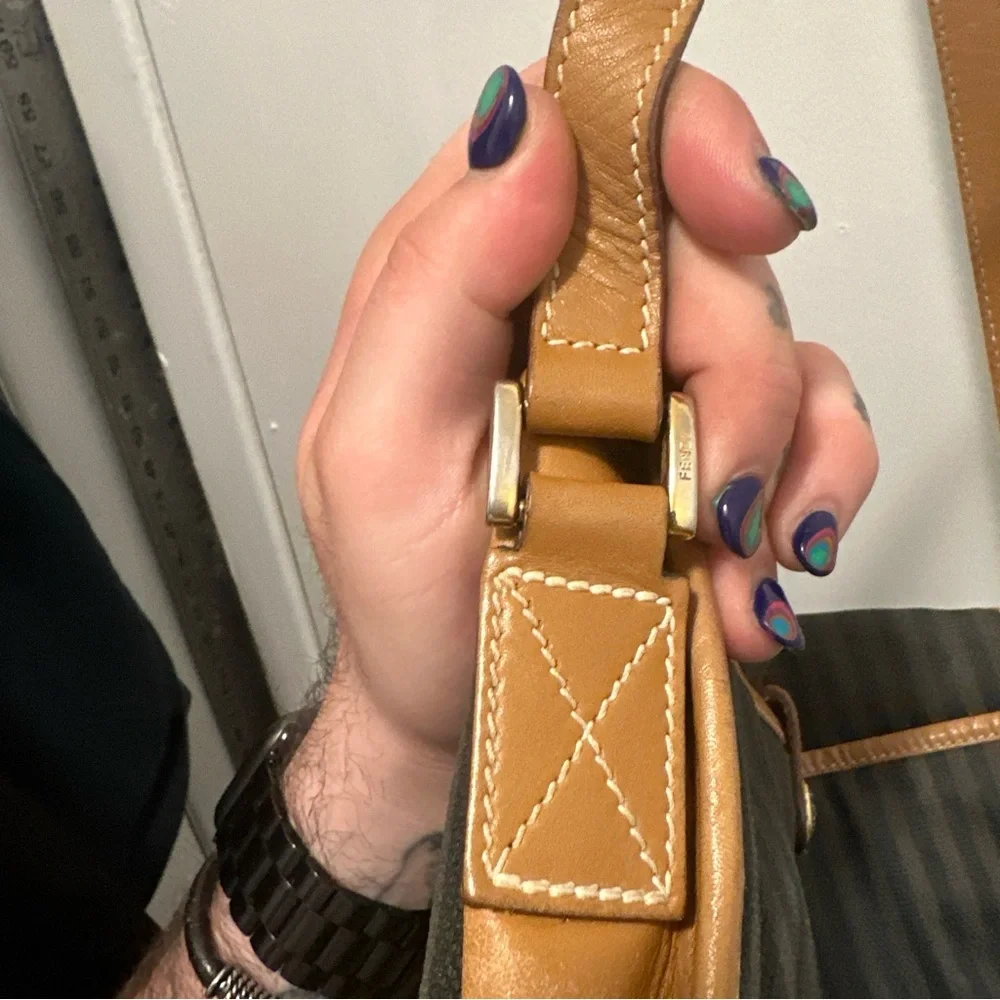 Fendi Black and Tan Men's Bag - Picture 7 of 16